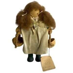 Lizzie High Wooden Handcrafted Folk Doll Juliet Valentine